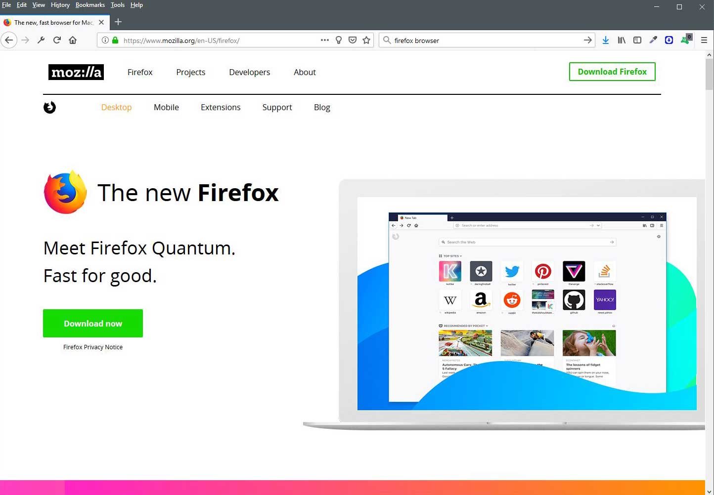 Firefox Web Browser